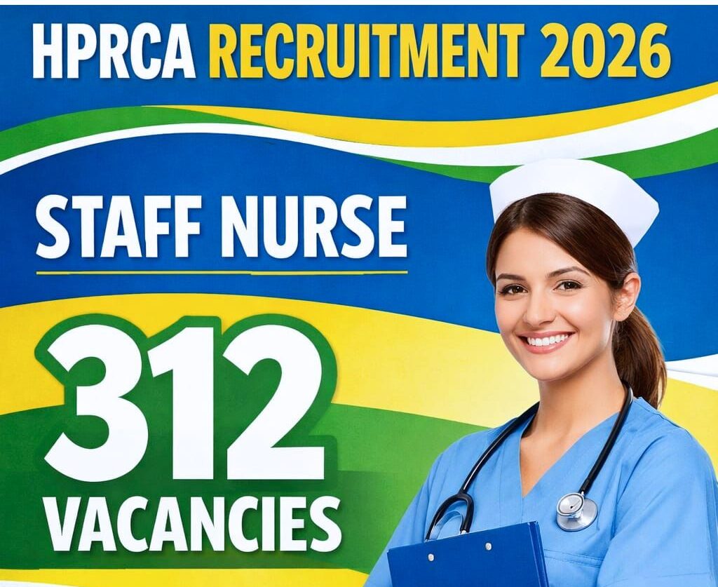 HPRCA Assistant Staff Nurse Recruitment 2026 - Apply Online for 312 Posts